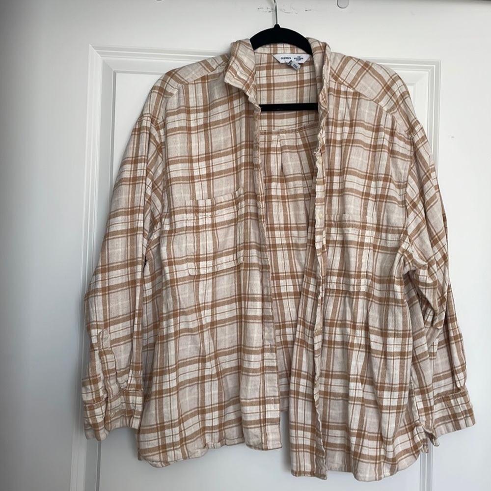 Neutral Flannel Shirt